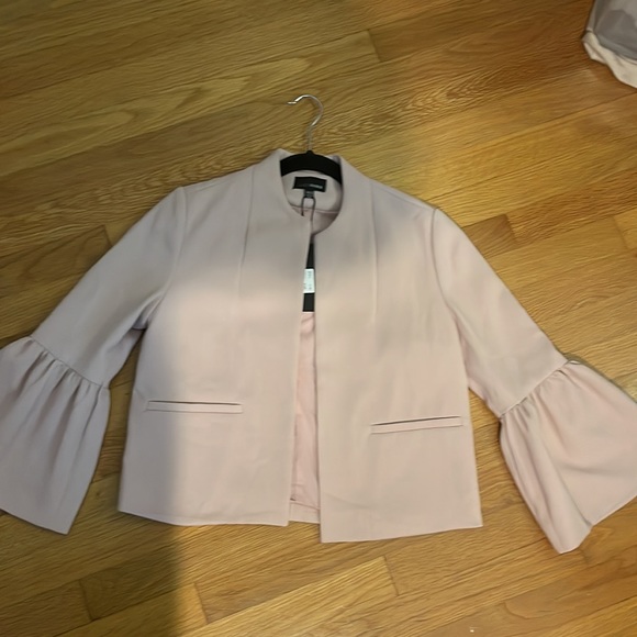 Lucy Paris light pink/purple bell sleeve blazer - Picture 4 of 8
